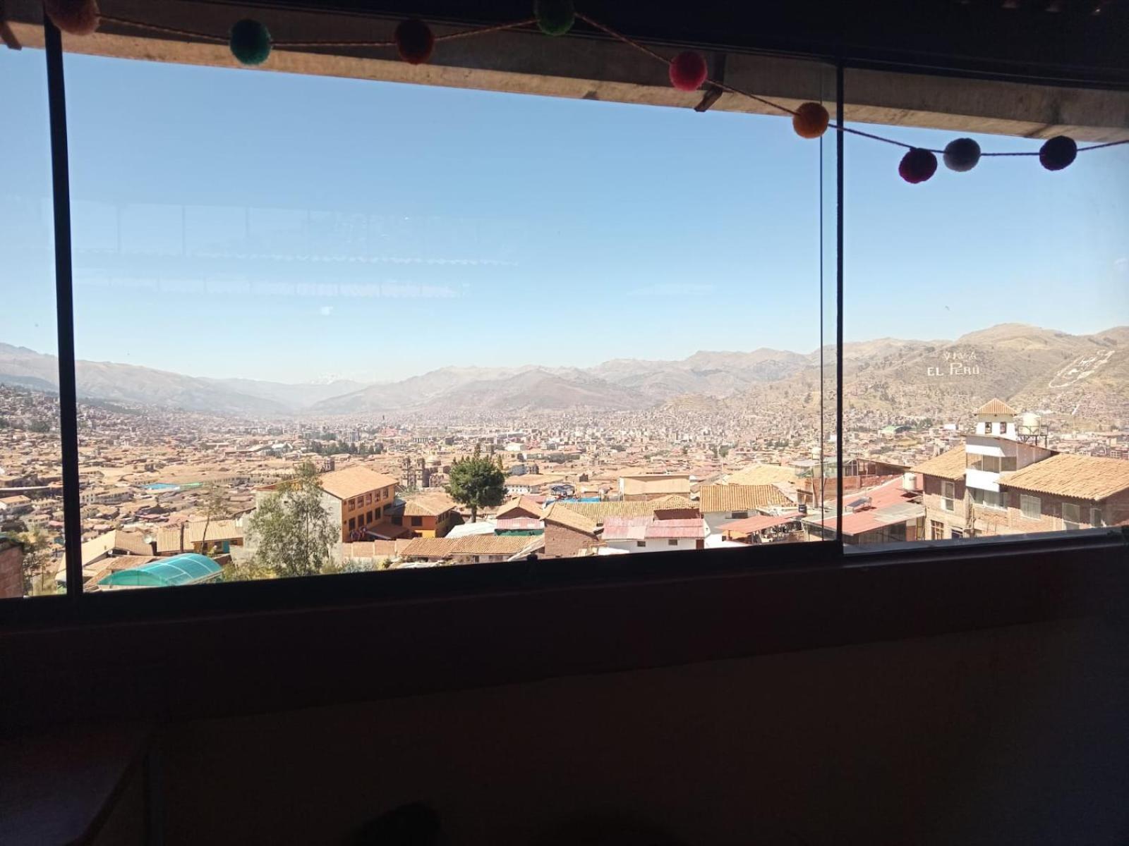 Hostal Con Vista A La Ciudad Santa Ana Cusco Exterior foto