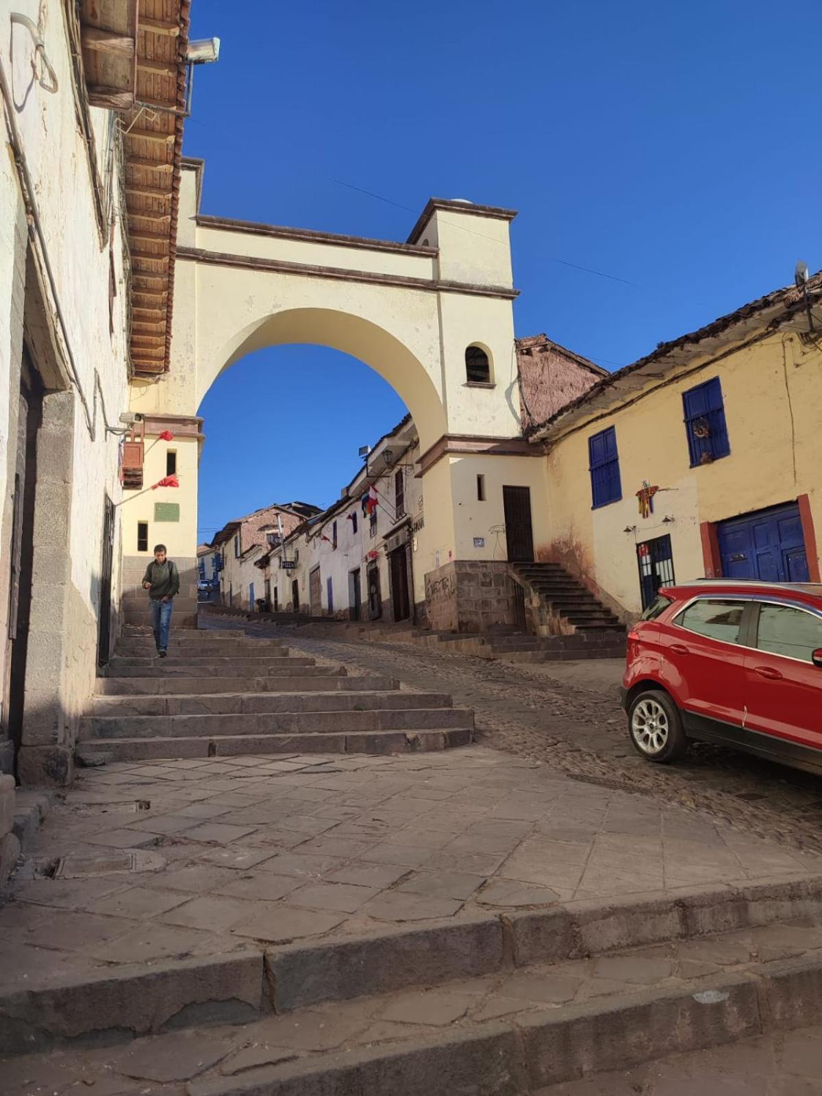 Hostal Con Vista A La Ciudad Santa Ana Cusco Exterior foto