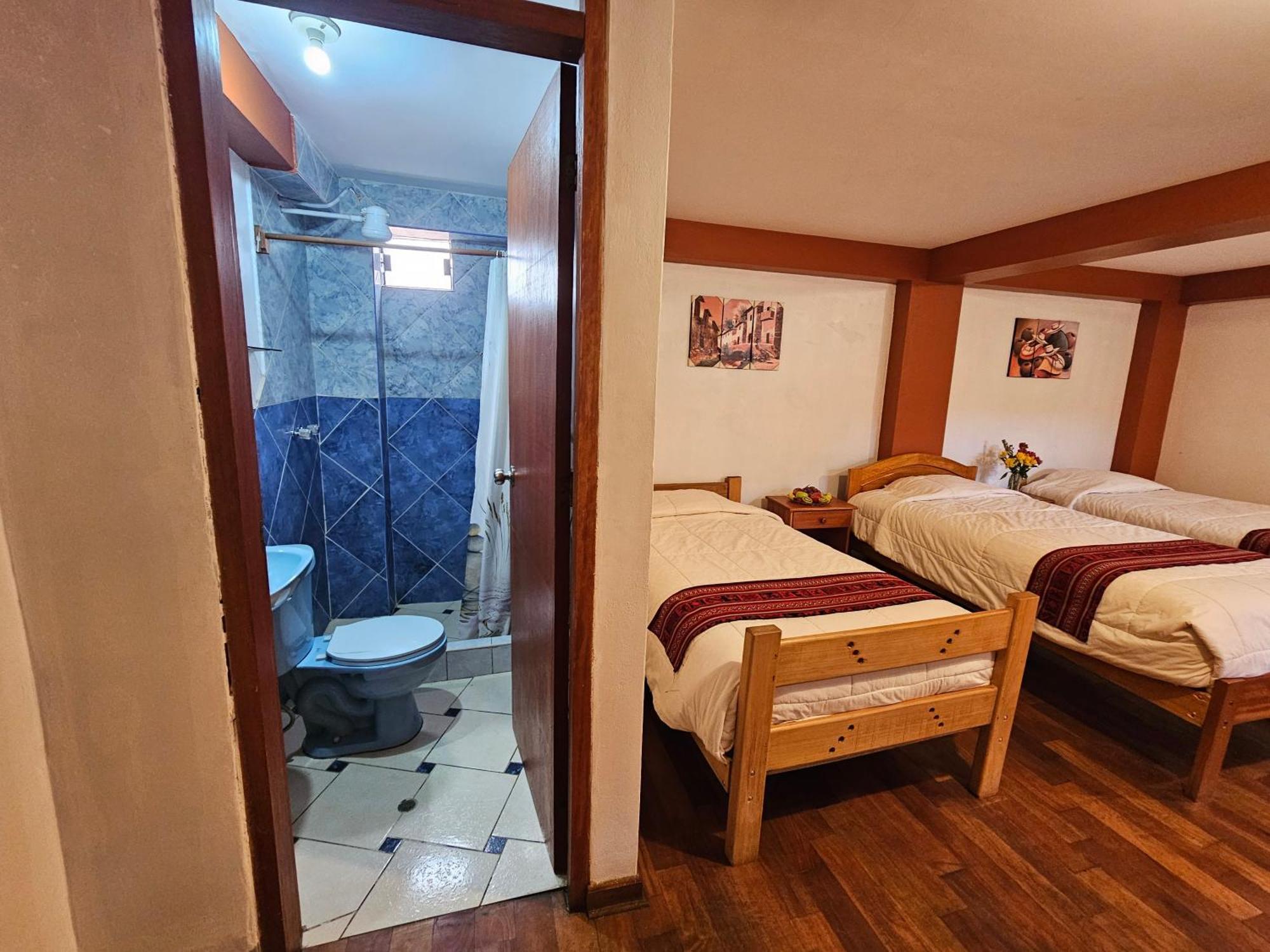 Hostal Con Vista A La Ciudad Santa Ana Cusco Exterior foto
