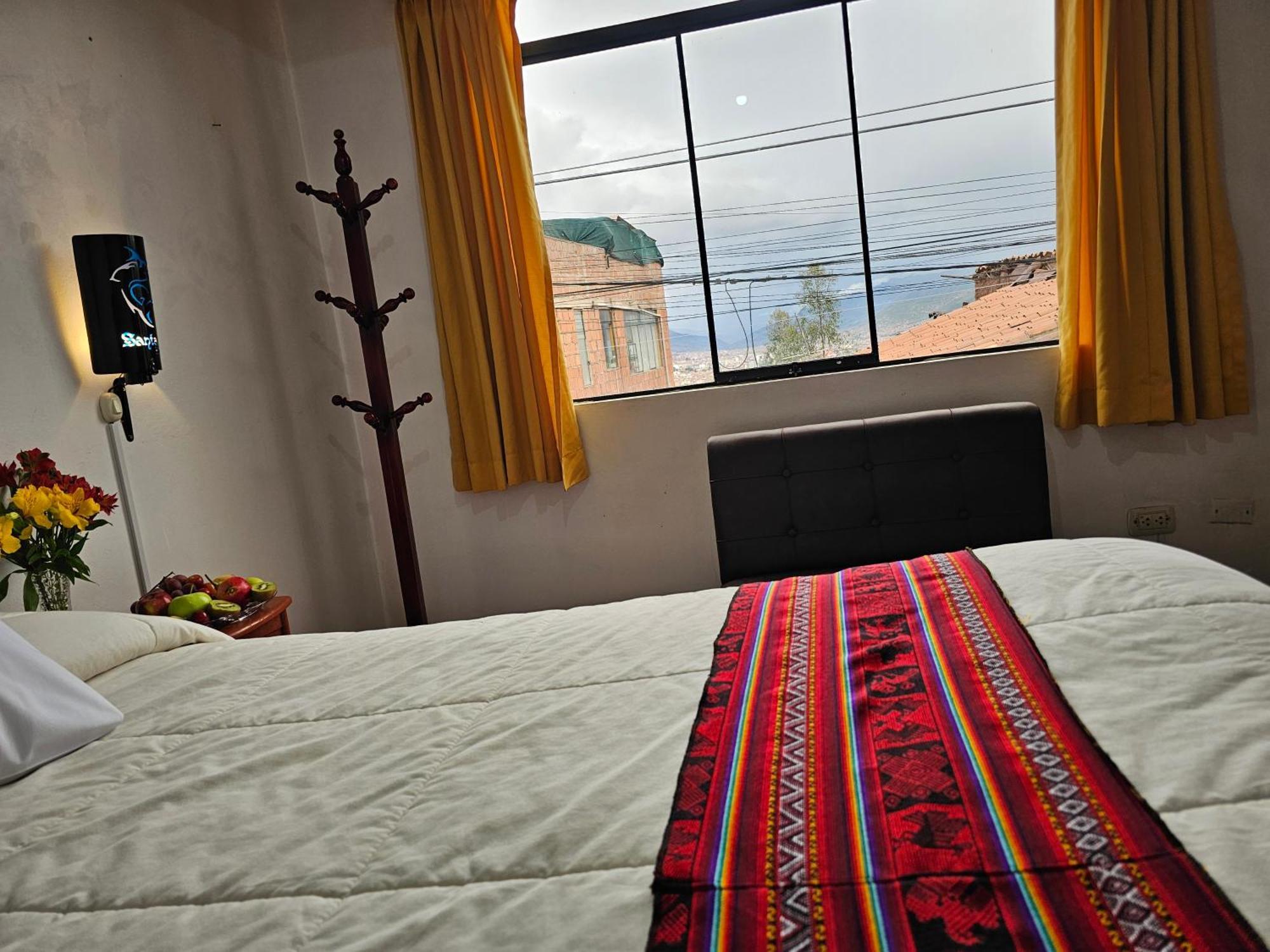 Hostal Con Vista A La Ciudad Santa Ana Cusco Exterior foto
