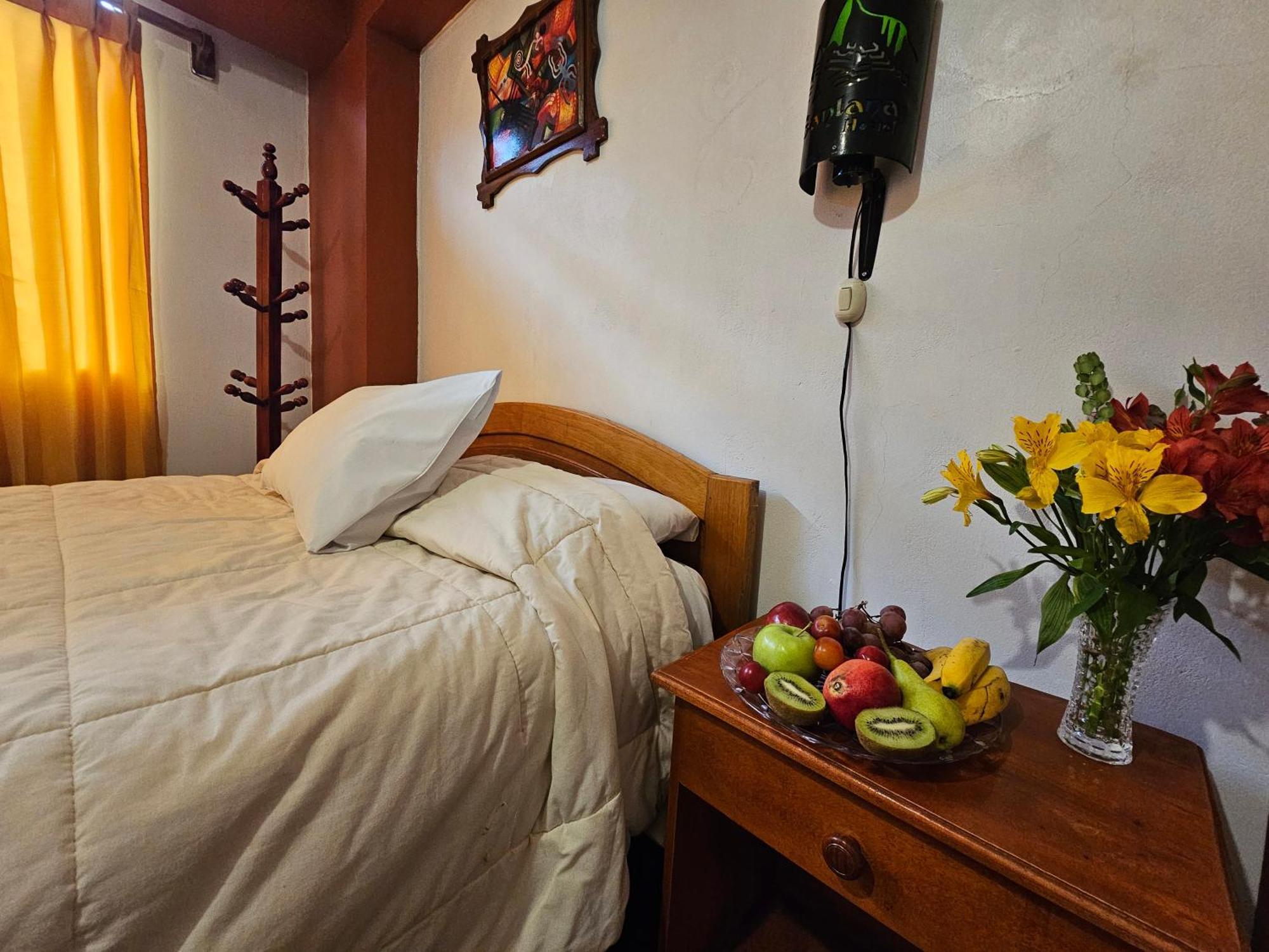 Hostal Con Vista A La Ciudad Santa Ana Cusco Exterior foto
