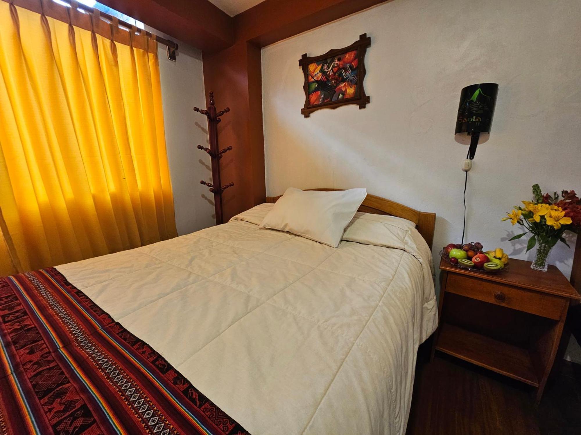 Hostal Con Vista A La Ciudad Santa Ana Cusco Exterior foto
