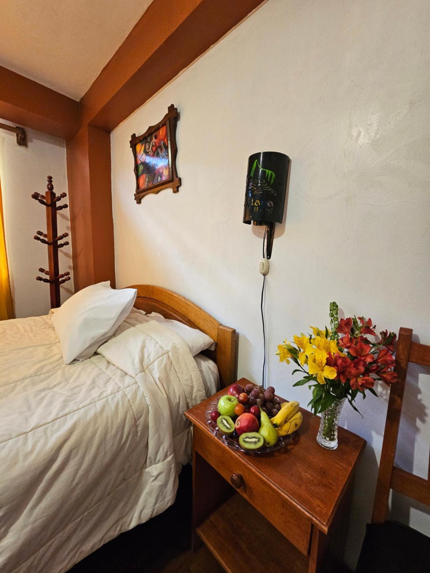 Hostal Con Vista A La Ciudad Santa Ana Cusco Exterior foto