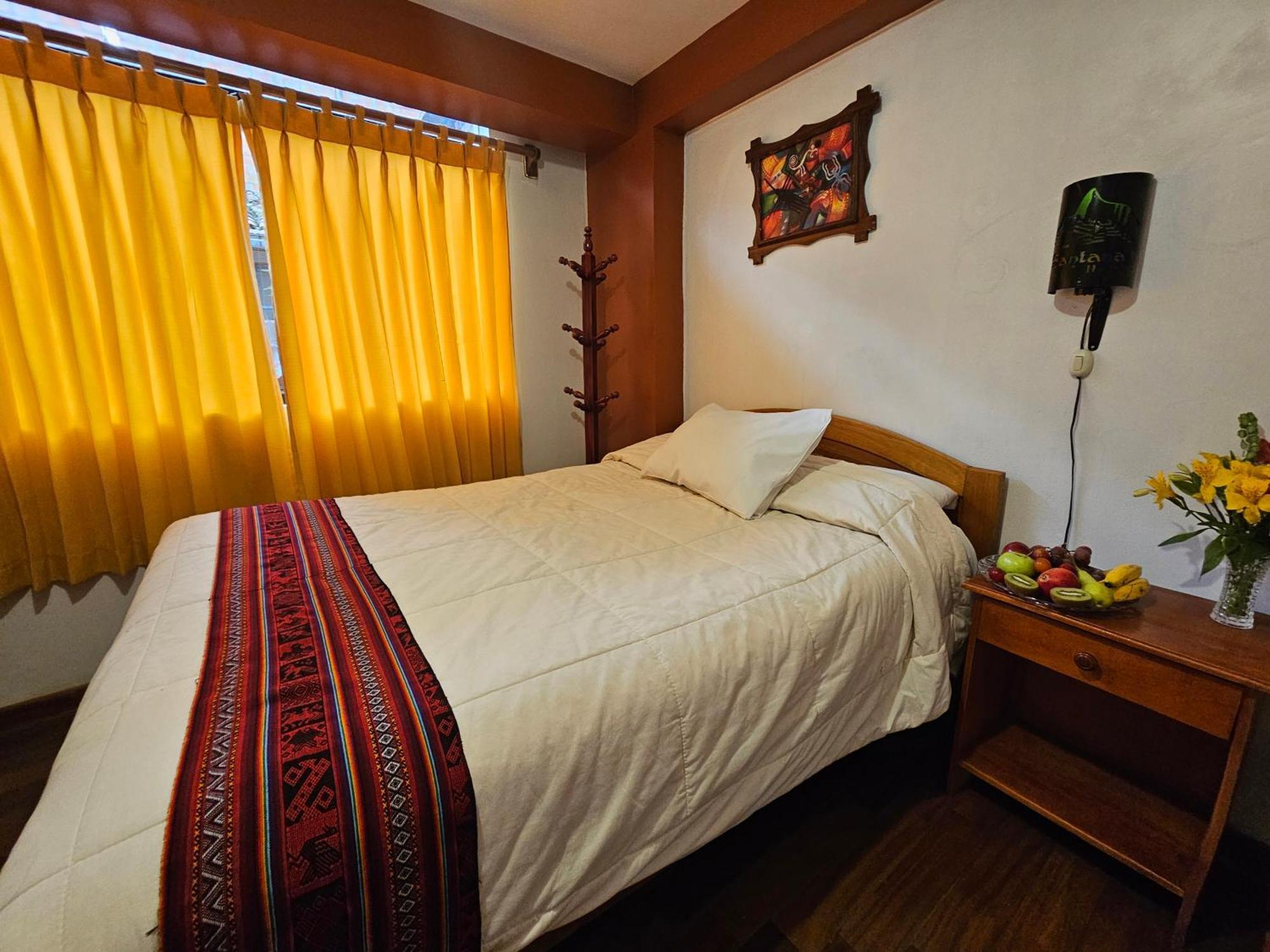 Hostal Con Vista A La Ciudad Santa Ana Cusco Exterior foto