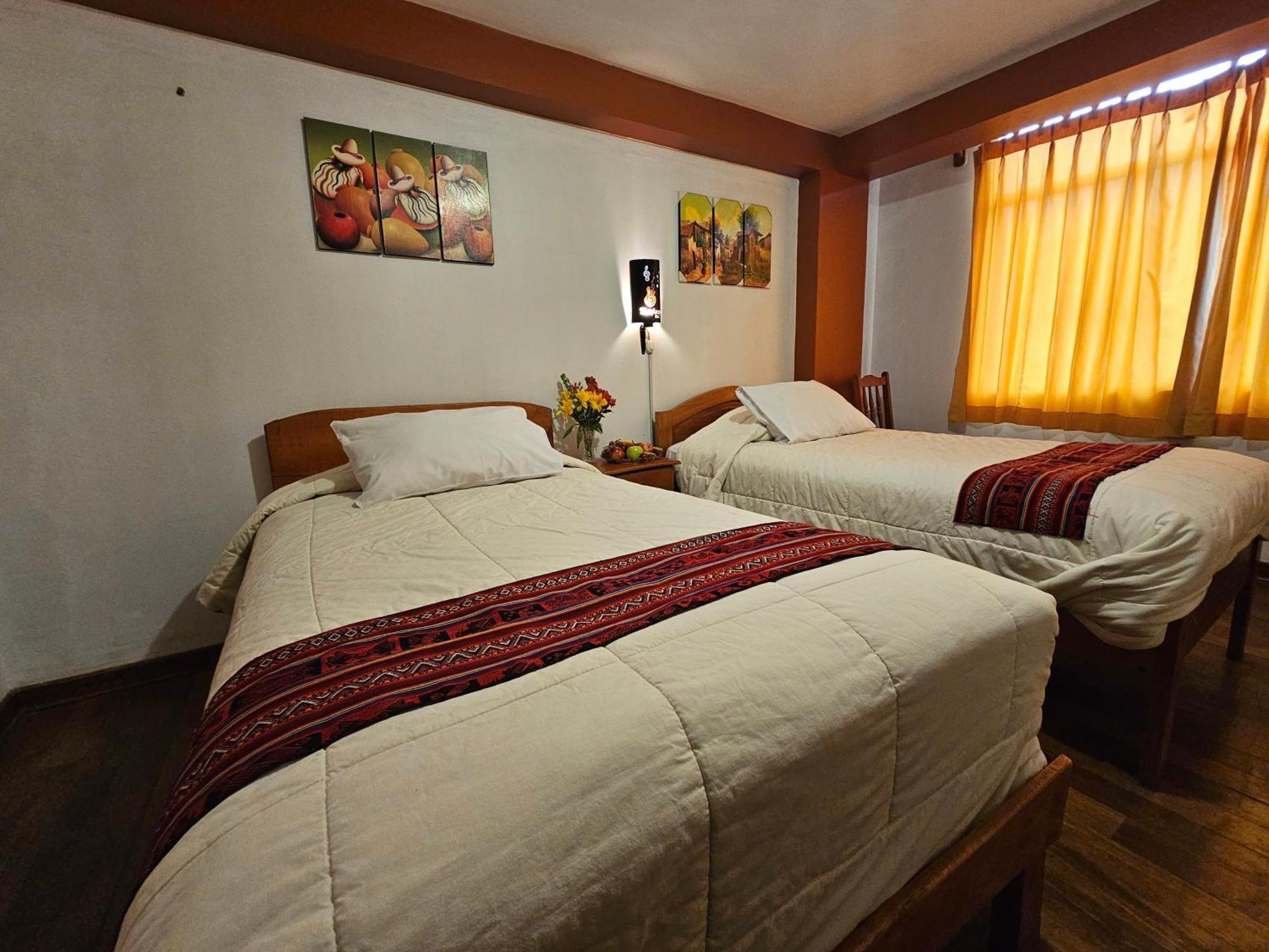 Hostal Con Vista A La Ciudad Santa Ana Cusco Exterior foto