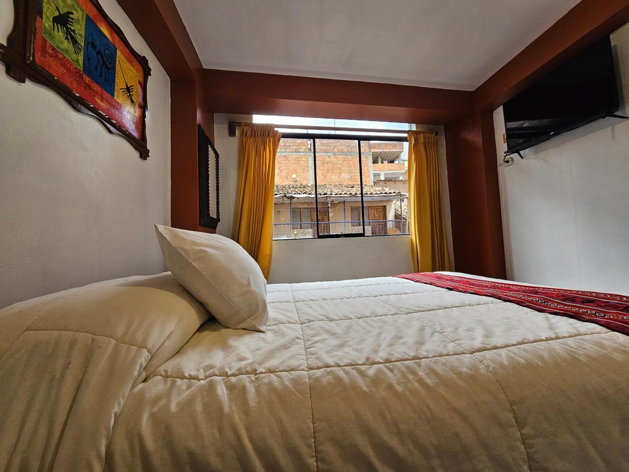 Hostal Con Vista A La Ciudad Santa Ana Cusco Exterior foto