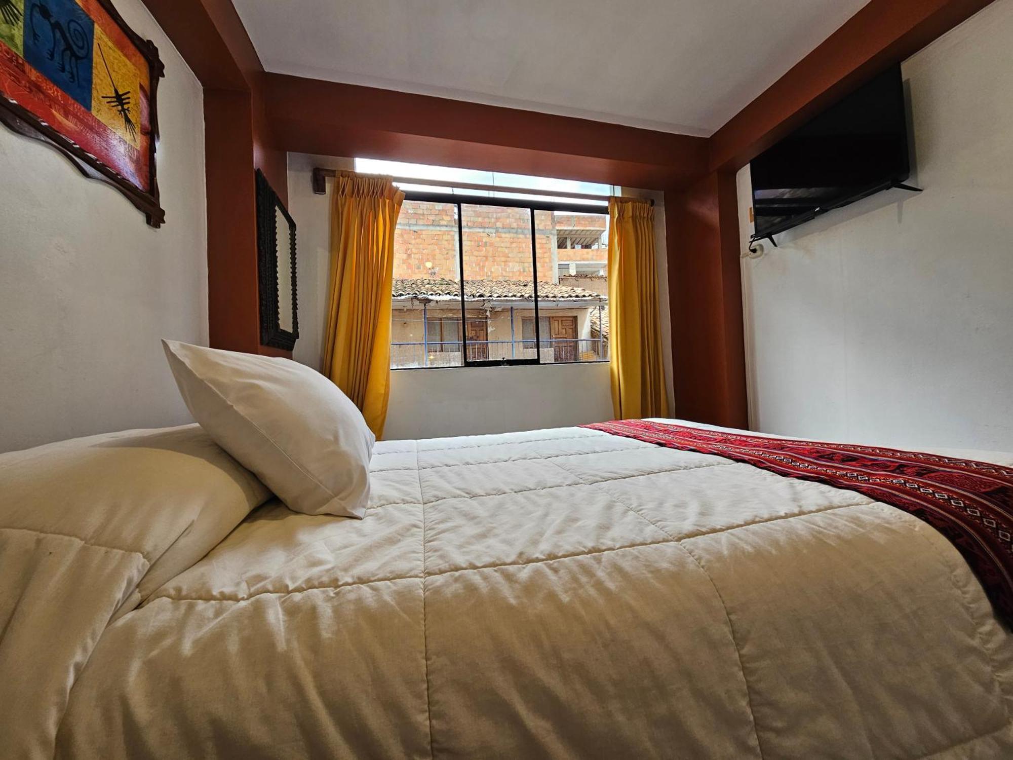 Hostal Con Vista A La Ciudad Santa Ana Cusco Exterior foto