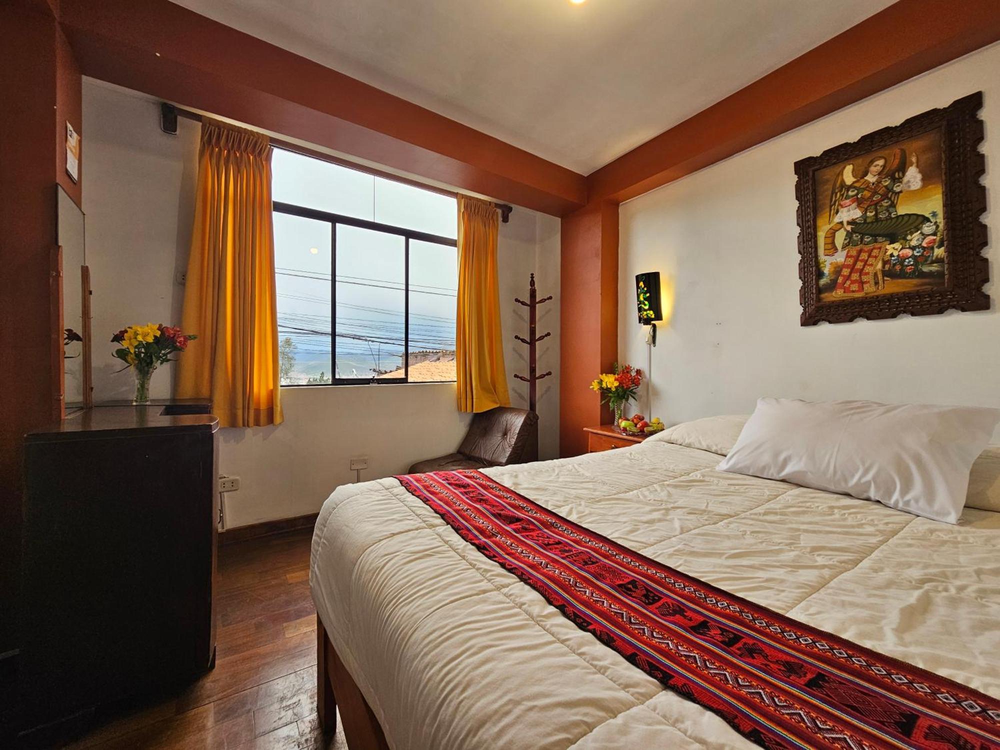 Hostal Con Vista A La Ciudad Santa Ana Cusco Exterior foto