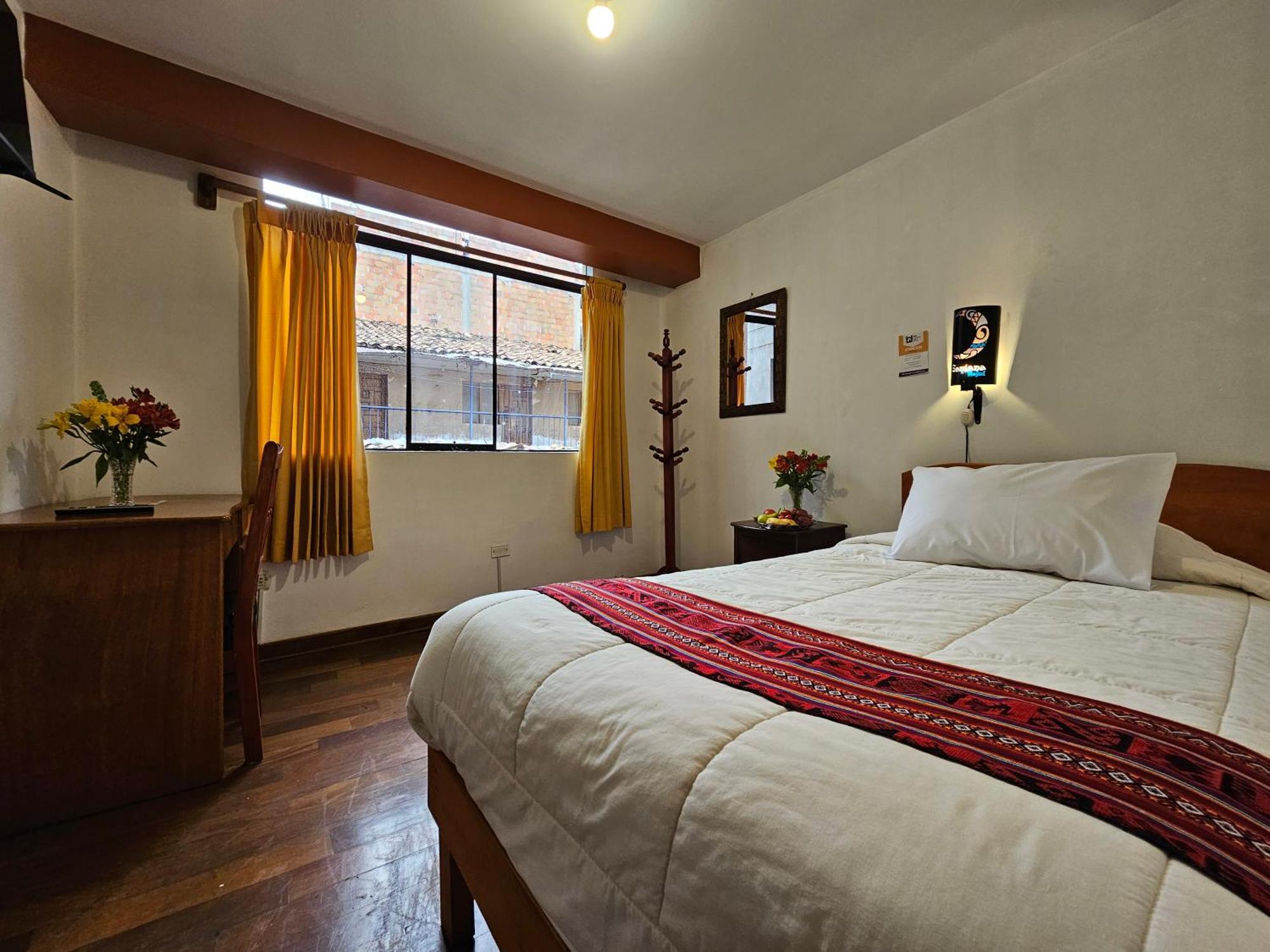 Hostal Con Vista A La Ciudad Santa Ana Cusco Exterior foto