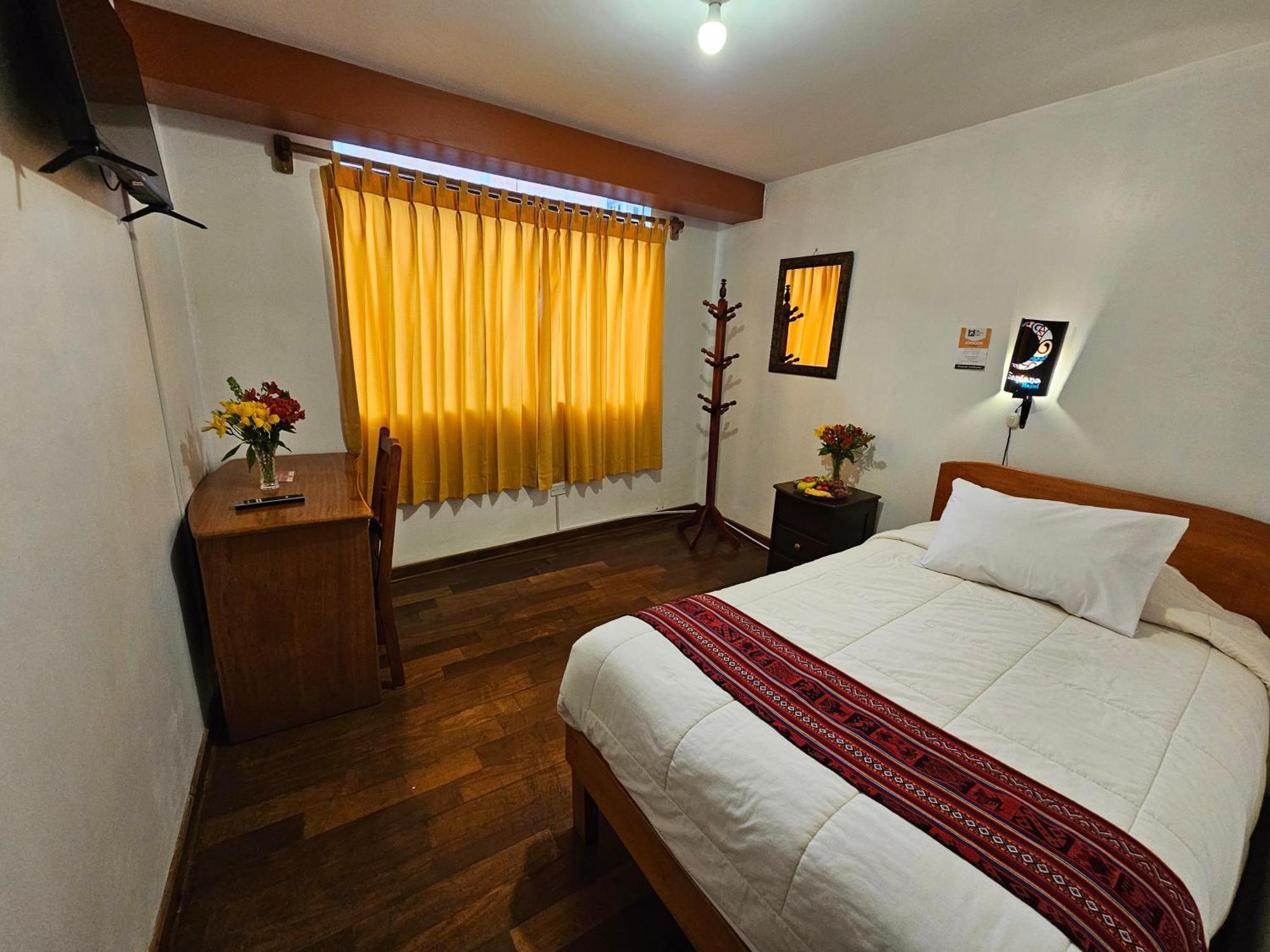 Hostal Con Vista A La Ciudad Santa Ana Cusco Exterior foto
