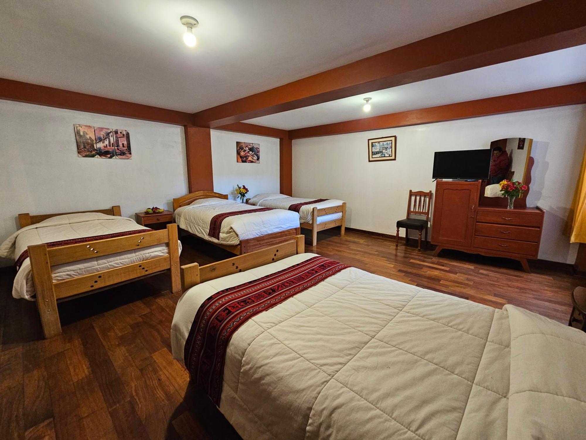 Hostal Con Vista A La Ciudad Santa Ana Cusco Exterior foto