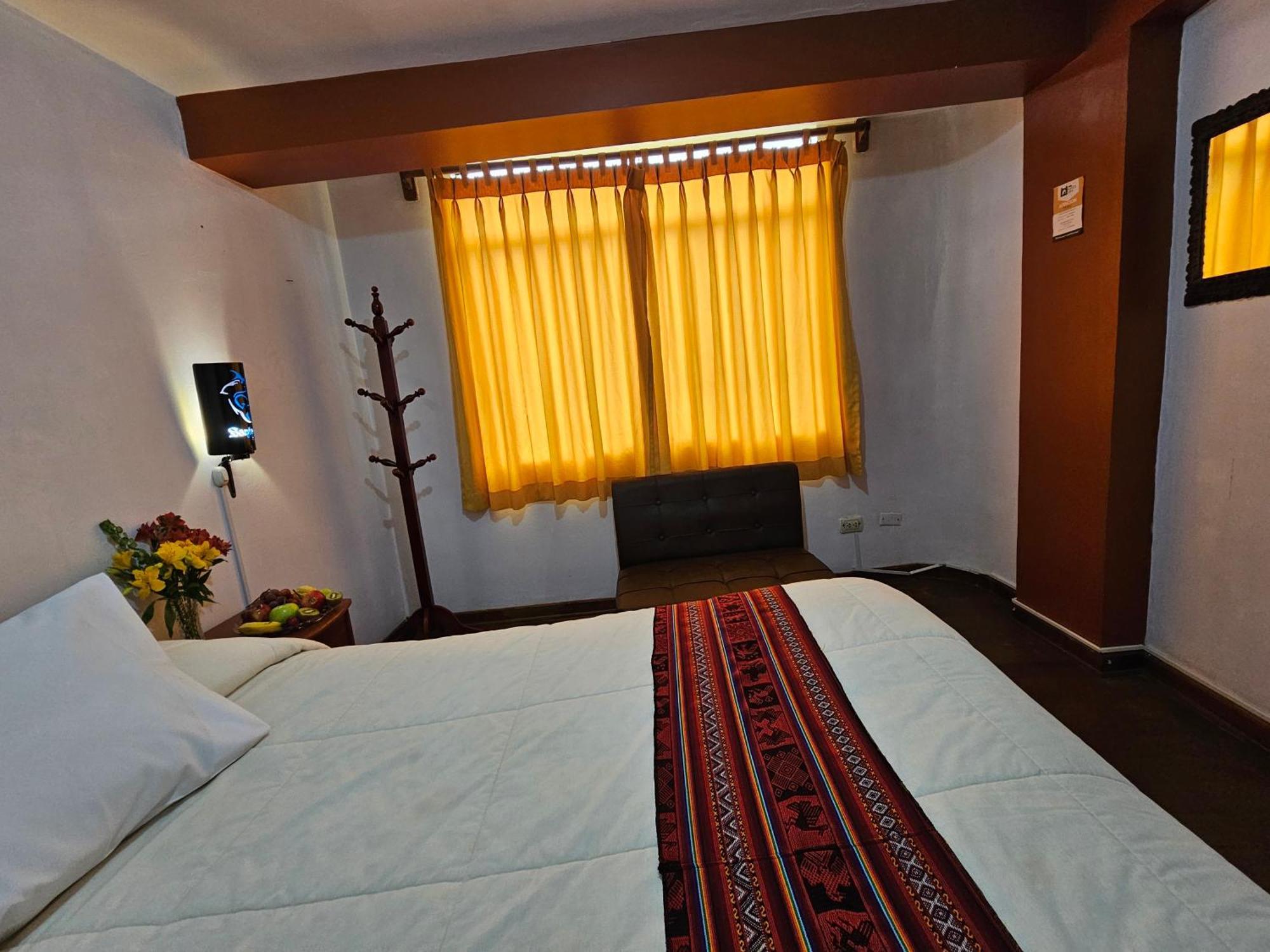 Hostal Con Vista A La Ciudad Santa Ana Cusco Exterior foto