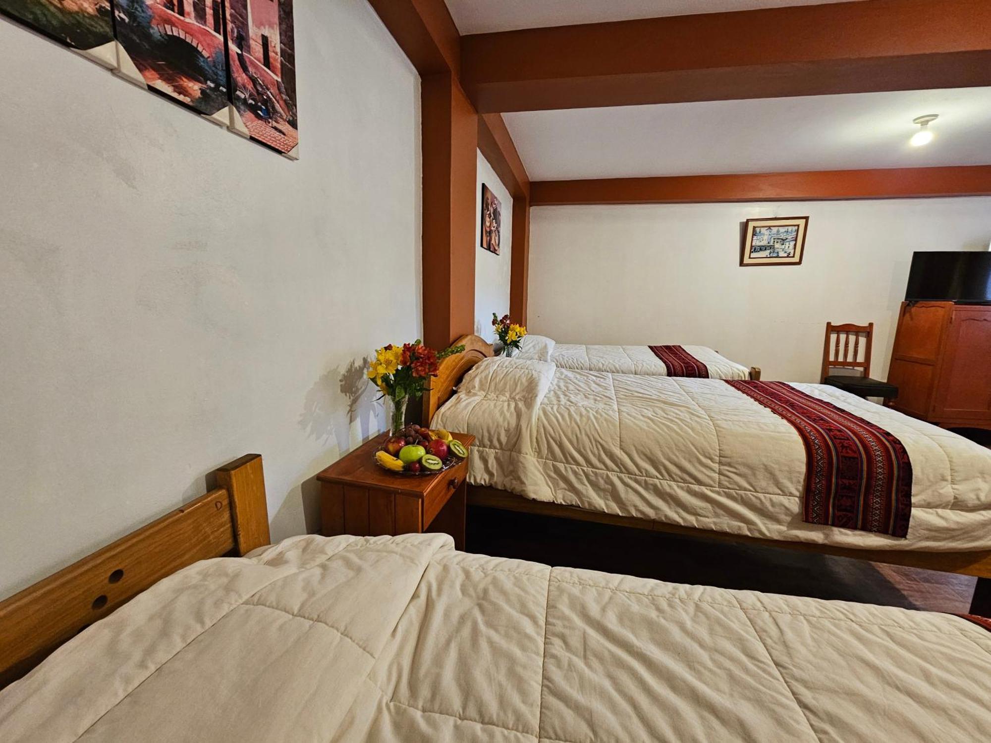 Hostal Con Vista A La Ciudad Santa Ana Cusco Exterior foto